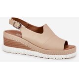 ARTIKER Ladies leather wedge sandals | Shoptok.si
