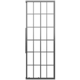 Tuš-kabina matirana ESG 80 x 70 x 180 cm crna | shoptok.hr