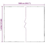CERADA Pokrivalo za rastline Transparentno 5 x 10 m PE, (5000287576) | Shoptok.si