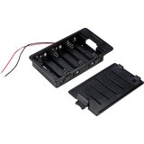 TRU COMPONENTS Držalo za baterije 6x Mignon (AA) kabel SBH361A, (20636071) | Shoptok.si