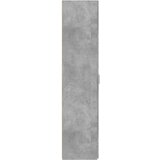  Visoka komoda siva betona 45x42,5x185 cm od konstruiranog drva | shoptok.hr