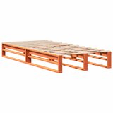  Okvir kreveta bez madraca voštano smeđi 75 x 190 cm od borovine | shoptok.hr
