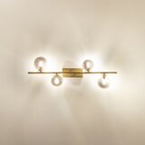  Brilagi - LED plafonski luster MILLA 4xG9/3W/230V zlatna/zadimljena | Eponuda.com