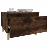  Bočni stolić boja dimljenog hrasta 50x46x35cm konstruirano drvo | Eponuda.com