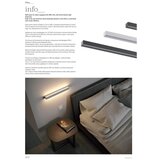  Redo 01-2765 - LED Zidno svetlo PLOT LED/31W/230V 90 cm crna | Eponuda.com