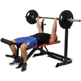 Hms Bench klop z nosilcem uteži, molitvenikom ter leg extension Cene