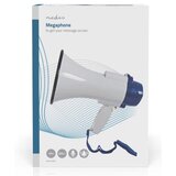 Nedis MEPH150WT Megafon 115dB, max.250m ugradjena sirena i funkcija snimanja, Blue/White | Eponuda.com