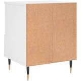  Nočna omarica bela 40x35x50 cm inženirski les, (20916542) | Shoptok.si