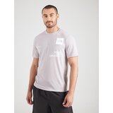 The North Face Tehnička sportska majica 'MOUNTAIN FOUNDATION COORDINATES' svijetlosiva / bijela | shoptok.hr