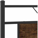  Okvir kreveta bez madraca boja hrasta 183x213 cm drveni | shoptok.hr