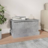  Kutija za pohranu boja betona 50 x 30 x 28 cm konstruirano drvo | Eponuda.com