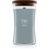 WoodWick Terra Haze dišeča sveča z lesenim stenjem 610 g Cene