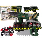  Handyman set odvijač na baterije s vijcima i maticama zeleni | shoptok.hr
