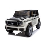  Mercedes CONCEPT EQG - Dečiji auto na akumulator sa kožnim sedištima i mekim gumama - Beli Cene