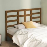  Uzglavlje za krevet boja meda 166 x 4 x 104 cm masivna borovina | shoptok.hr
