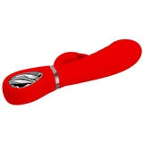 Super soft rabbit vibrator Prescott red