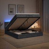  od pjene s madracem i LED-om Tamnosiva 200 x 200 cm | shoptok.hr