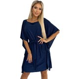 Numoco Lady's dress with binding at the waist Cene
