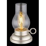 Globo 58016CH - LED stona lampa PETRO, punjiva, dodirna, sa prigušiva, LED 1W, 3,7V, 1200 mAh | Eponuda.com