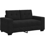  Dvosjed Crni 160x77x82 cm Baršun | shoptok.hr