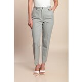 Fenzy Plus Size Elegantne Dolge Hlače, Sive | Shoptok.si