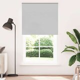 vidaXL Rolo zavjesa Blackout svijetlo siva 125x210 cm Širina tkanine | shoptok.hr