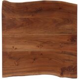  Stolić za kavu sa živim rubovima 60x60x40 cm od bagremovog drva | Shoptok.si