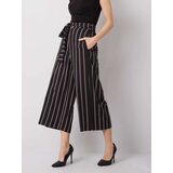RUE PARIS Trousers-CHA-SP-0430.41P-black-beige | Shoptok.si