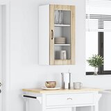  Zidni stakleni ormarić PORTO Sonoma hrast 40 x 31 x 80 cm | Eponuda.ba
