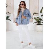 DStreet Kurtka damska jeansowa DENZARIA niebieska | Shoptok.si