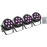Cameo ROOT PAR 4 SET 1, 4x ROOT PAR 4 + IR kontrola - - Audio-Kondric Cene
