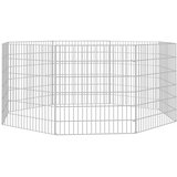  Ograda za životinje s 8 ploča 54 x 60 cm od pocinčanog željeza | Eponuda.com