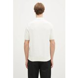 Fred Perry Pamučni pulover za muškarce, boja: bež, lagani, K9709.760 | shoptok.hr
