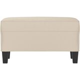  Klupa krem 70 x 35 x 41 cm od mikrovlakana | shoptok.hr