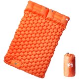 vidaXL Samonapihljivo ležišče za kampiranje 2 osebi oranžno Cene