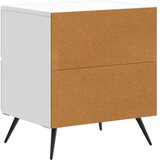  Noćni ormar 2 pcs Bijela 43 x 34 5 x 47 5 cm Konstruirano drvo | shoptok.hr