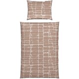 Esposa POSTELJNINA CREST 140/200 cm renforcé rjavosiva | Shoptok.si