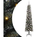 vidaXL Umjetno božićno drvce s stalakom Zelena 58 x 58 x 210 cm | shoptok.hr