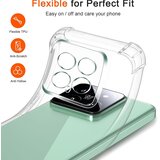 Techsuit Shockproof Clear Silicone prozoren ovitek odporen na udarce za Xiaomi 14 | Shoptok.si