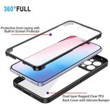 Techsuit ColorVerse 360 Series obostrana zaštitna maska za iPhone 14 Pro – crna | shoptok.hr