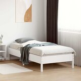  Okvir kreveta bez madraca bijeli 90 x 190 cm masivna borovina | shoptok.hr