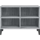 TV ormarić s metalnim nogama boja sivog hrasta 69 5x30x50 cm | shoptok.hr