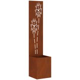  Privatnost u vrtu Cvjetni Rđa 32 x 32 x 150 cm Otporni čelik | Eponuda.com