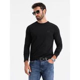 Ombre Men's longsleeve with raglan contrast sleeves - white and gray | Shoptok.si