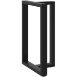  Noge za barski stol T-oblika 2 kom Crne 60x35x(90-91) cm Čelik | shoptok.hr