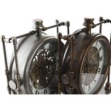  Galda pulkstenis Home ESPRIT zlatan Srebrna Vintage (2 kom.) | shoptok.hr