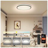  Brilagi - LED prigušiva plafonska svetiljka SMART LED/36W/230V prečnika 48 cm Wi-Fi Tuya + daljinski upravljač | Eponuda.com
