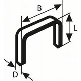 Bosch spajalica od pljosnate žice tip 51 2609200200, 10 x 1 x 6 mm | Eponuda.com