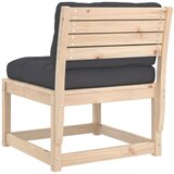  Vrtna sofa s jastucima od masivne borovine | shoptok.hr