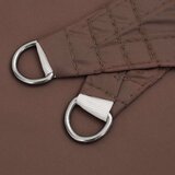  Senčno jadro oksford blago pravokotno 2x3 m rjavo, (20965796) | Shoptok.si